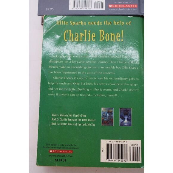 Charlie Bone Paperback & Hardback Lot Books 1,3,4,5 - Picture 4 of 11